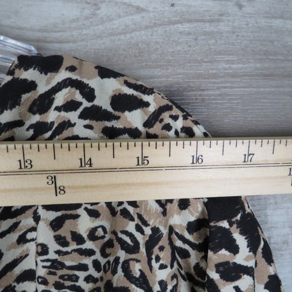 Melissa Page* Women's Tunic Button Down Straight Hem V-Neck Blouse~ Size‎ S/M - Picture 8 of 12